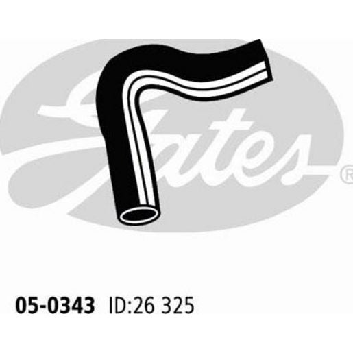 Gates Radiator Hose 05-0343