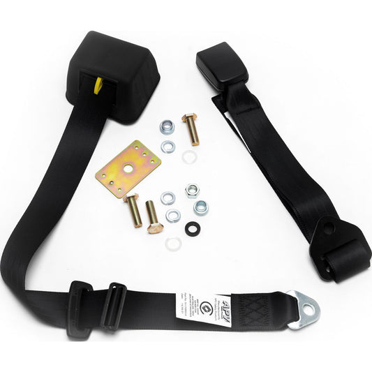 APV Seat Belt 0/0 Horizontally Mounted On Shelf-Adjustable Webbing K2256
