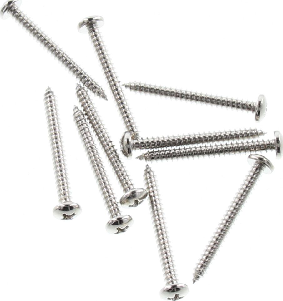 Champion Nickel Screw Self Tapp Panhead Phillips 4.2 x 38mm 10Pk BH504