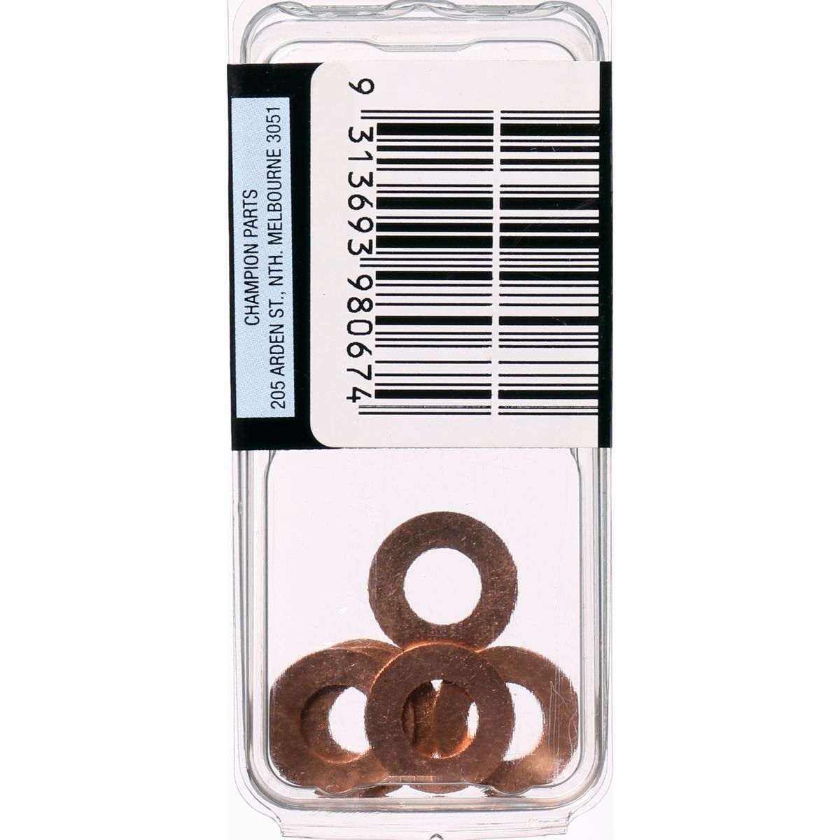 Champion Fasteners Washer Flat Copper 1/4In X 9/16In X 20G BH067