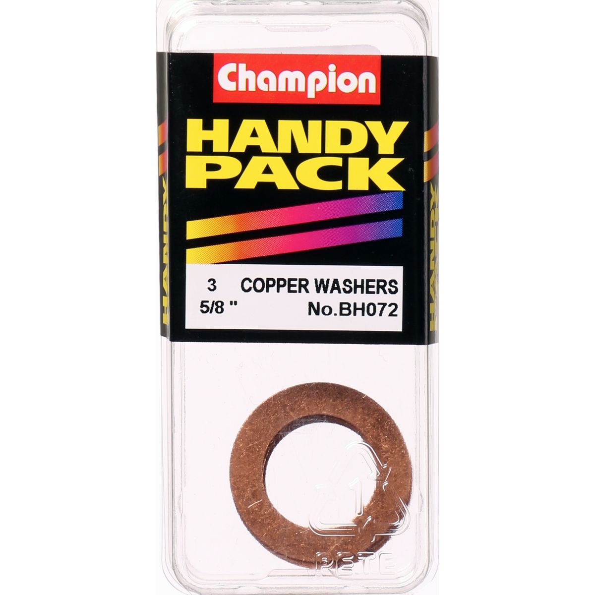 Champion Fasteners Washer Flat Copper 5/8In X 1In X 20G BH072
