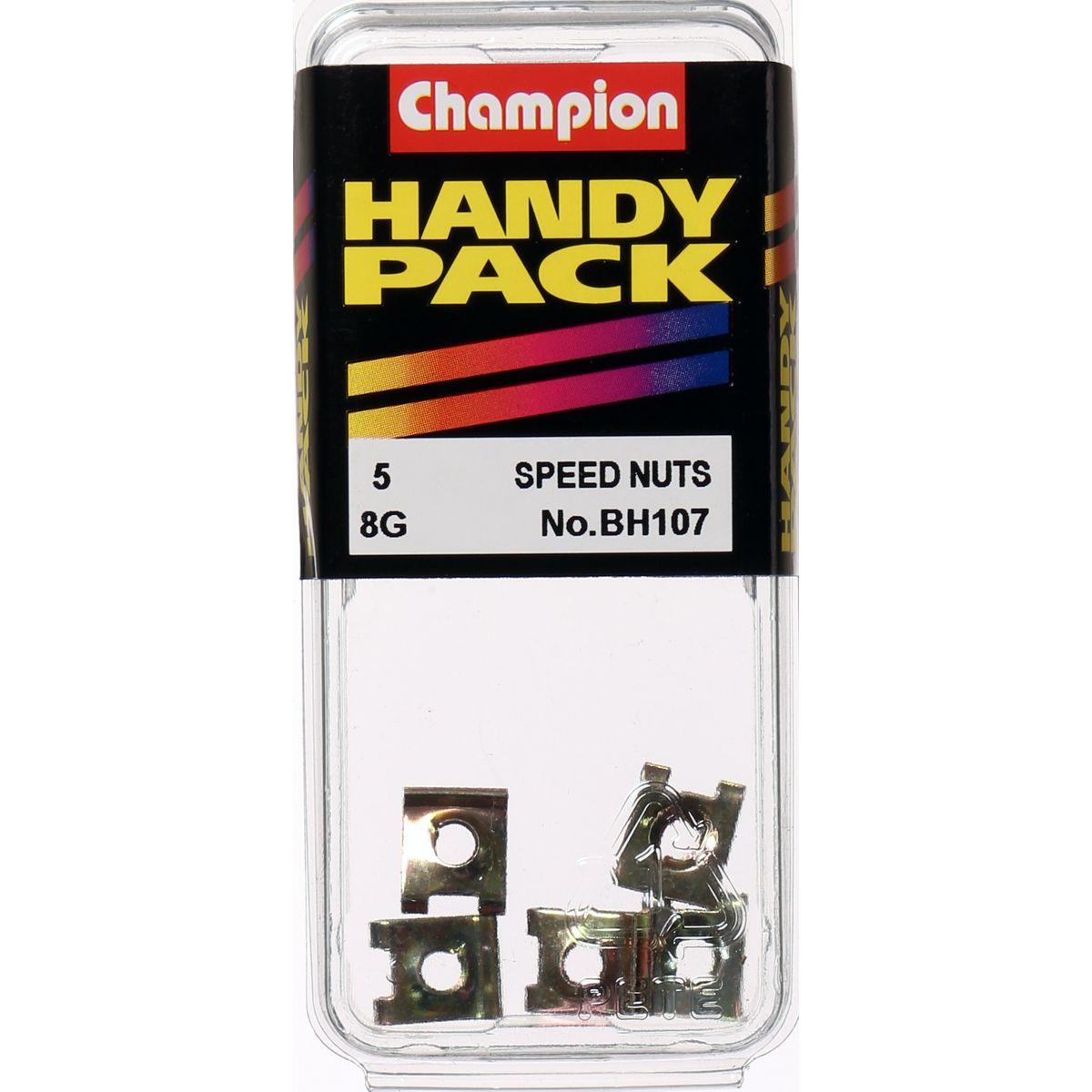 Champion Fasteners Speed Nut Captive 'U' Type 4.8mm I.D BH107