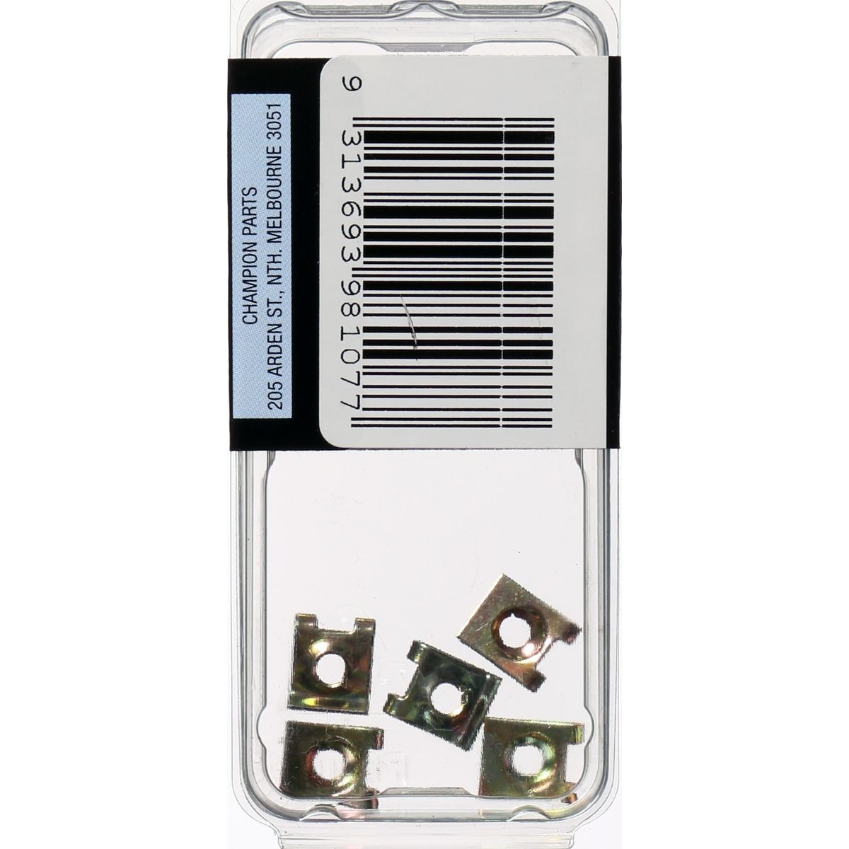 Champion Fasteners Speed Nut Captive 'U' Type 4.8mm I.D BH107