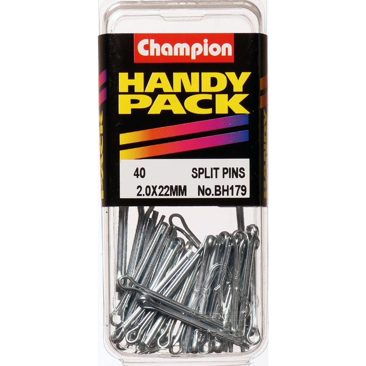 Champion Split Pin 2.0 x 22mm 40Pk BH179
