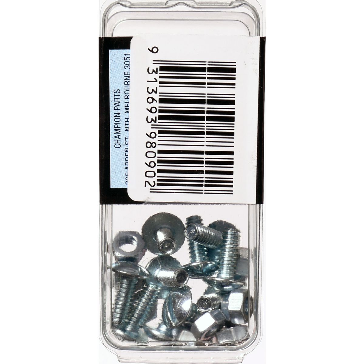 Champion Fasteners Roofing Bolt & Nut Mushroom Head Combo 3/16In X 1/2In Unc Zinc Plated BH090