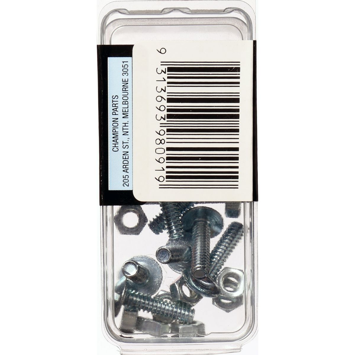 Champion Fasteners Roofing Bolt & Nut Mushroom Head Combo 3/16In X 3/4In Unc Zinc Plated BH091