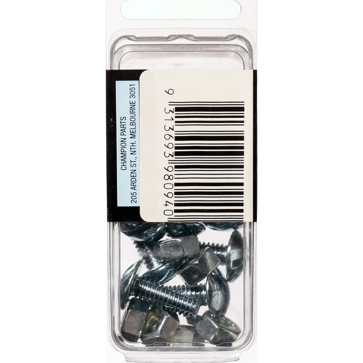 Champion Fasteners Roofing Bolt & Nut Mushroom Head Combo 1/4In X 3/4In Unc Zinc Plated BH094