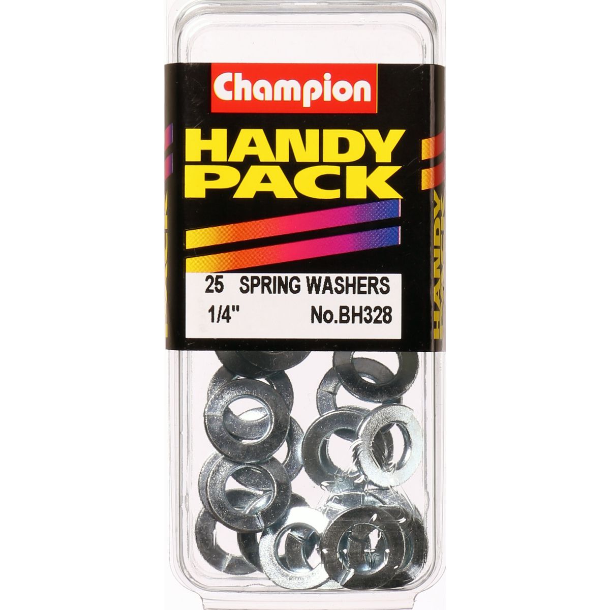 Champion Flat Spring Washer 1/4″ 25Pk BH328