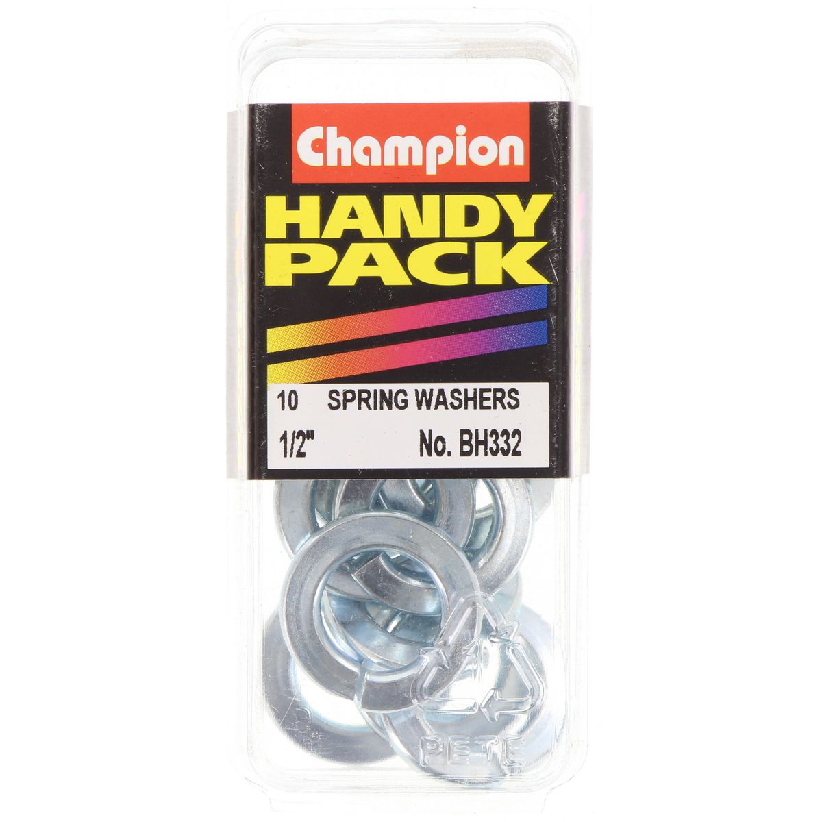 Champion Flat Spring Washer 3/8″ 20Pk BH332