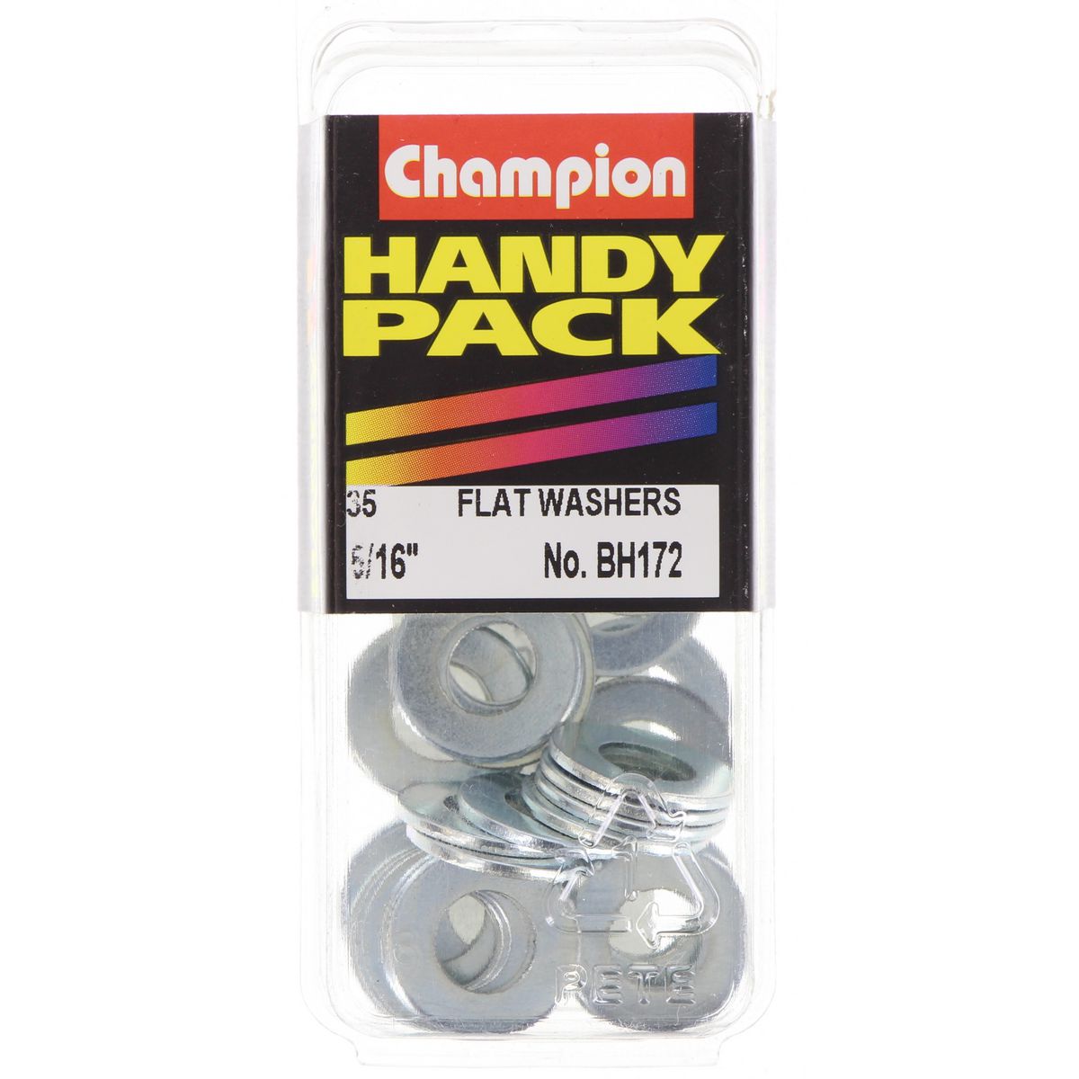 Champion Fasteners Washer Flat Steel 5/16 X 5/8 X 18G BH172