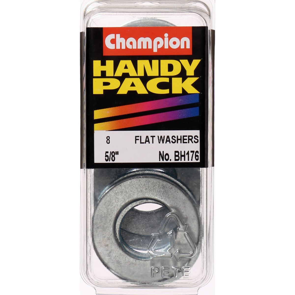 Champion Fasteners Washer Flat Steel 5/8In X 1 1/4In X 15G Zinc Plated BH176