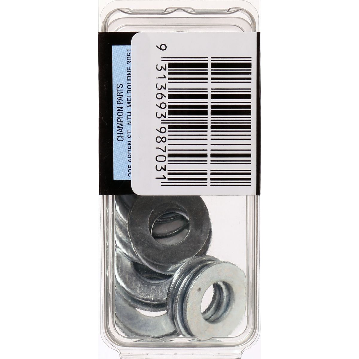 Champion Flat Steel Washer M10 x 21 x 1.6mm 20Pk BH703