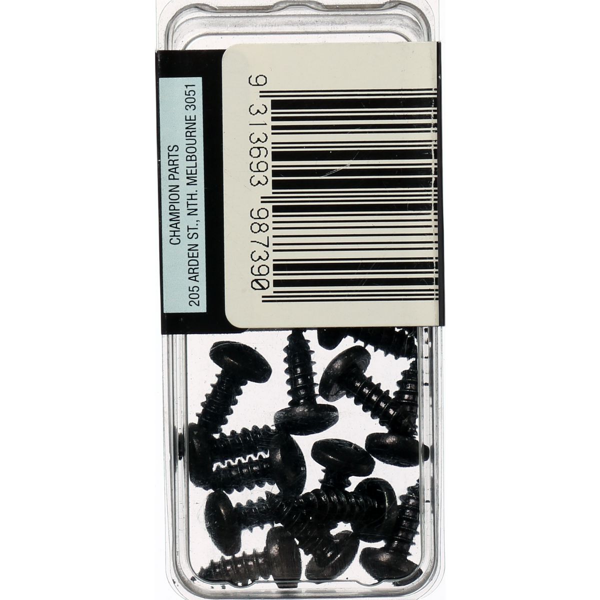 Champion Fasteners Self TaPPEr Screw Pan Phillips 4.8 X 13mm Black BH739