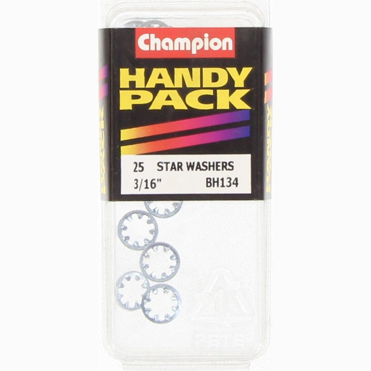 Champion Shakeproof Internal Washer 3/16" 25Pk BH134