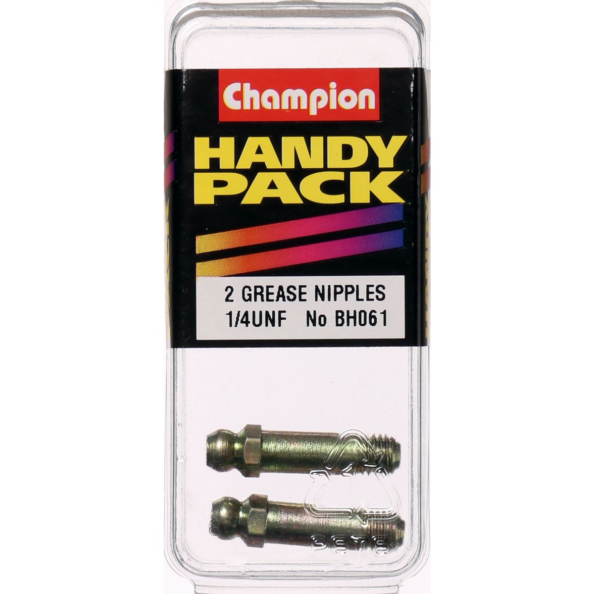 Champion Fasteners Grease Nipple UNF-Straight 1/4 X 1-1/4 BH061