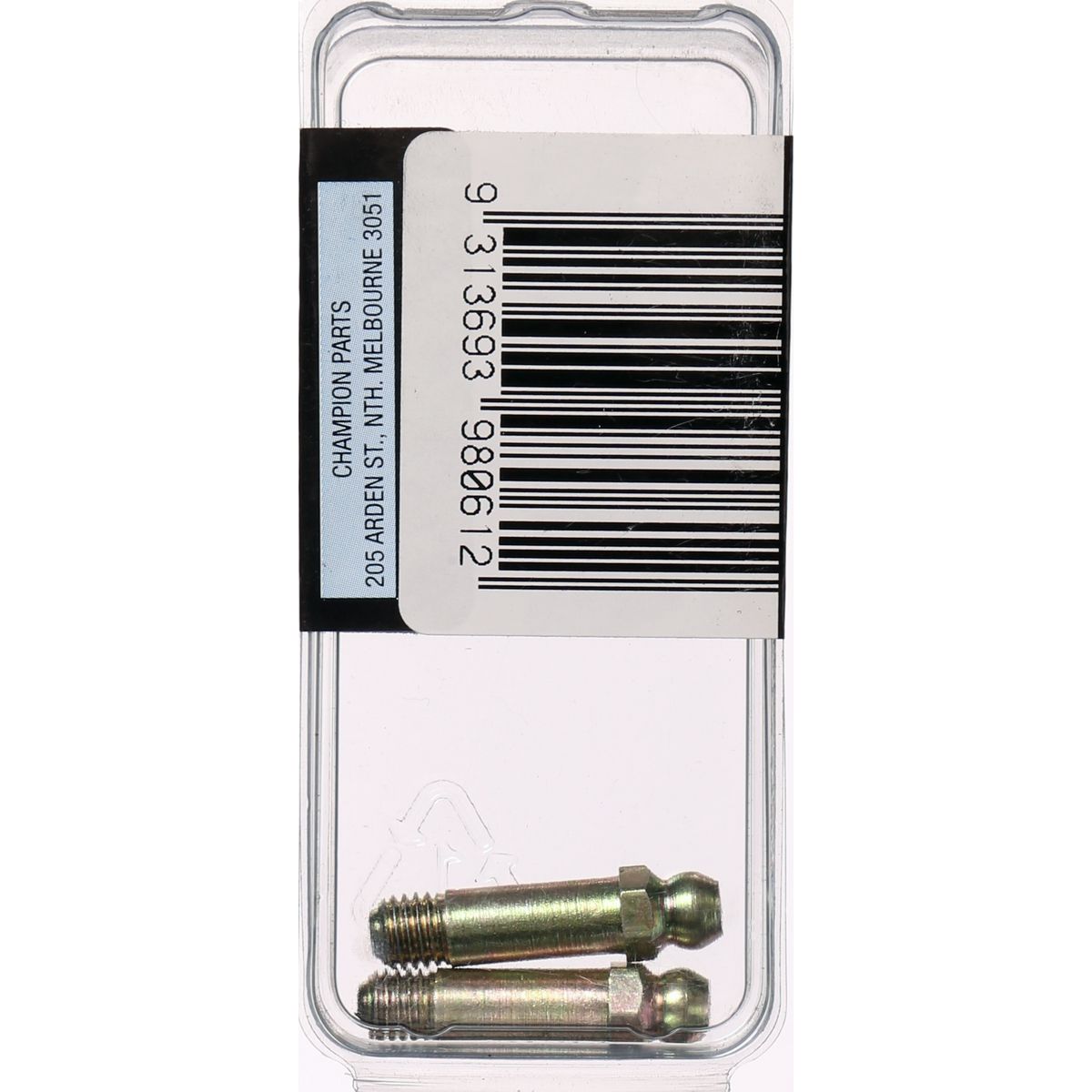 Champion Fasteners Grease Nipple UNF-Straight 1/4 X 1-1/4 BH061