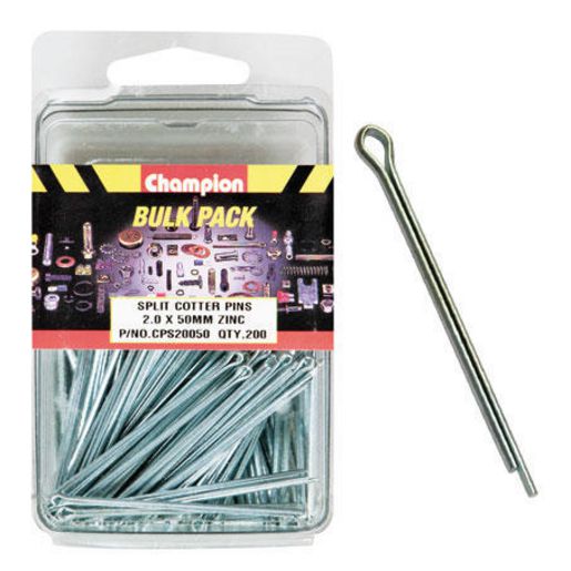 Champion Split Pin M2 x 50mm 200Pk CPS20050