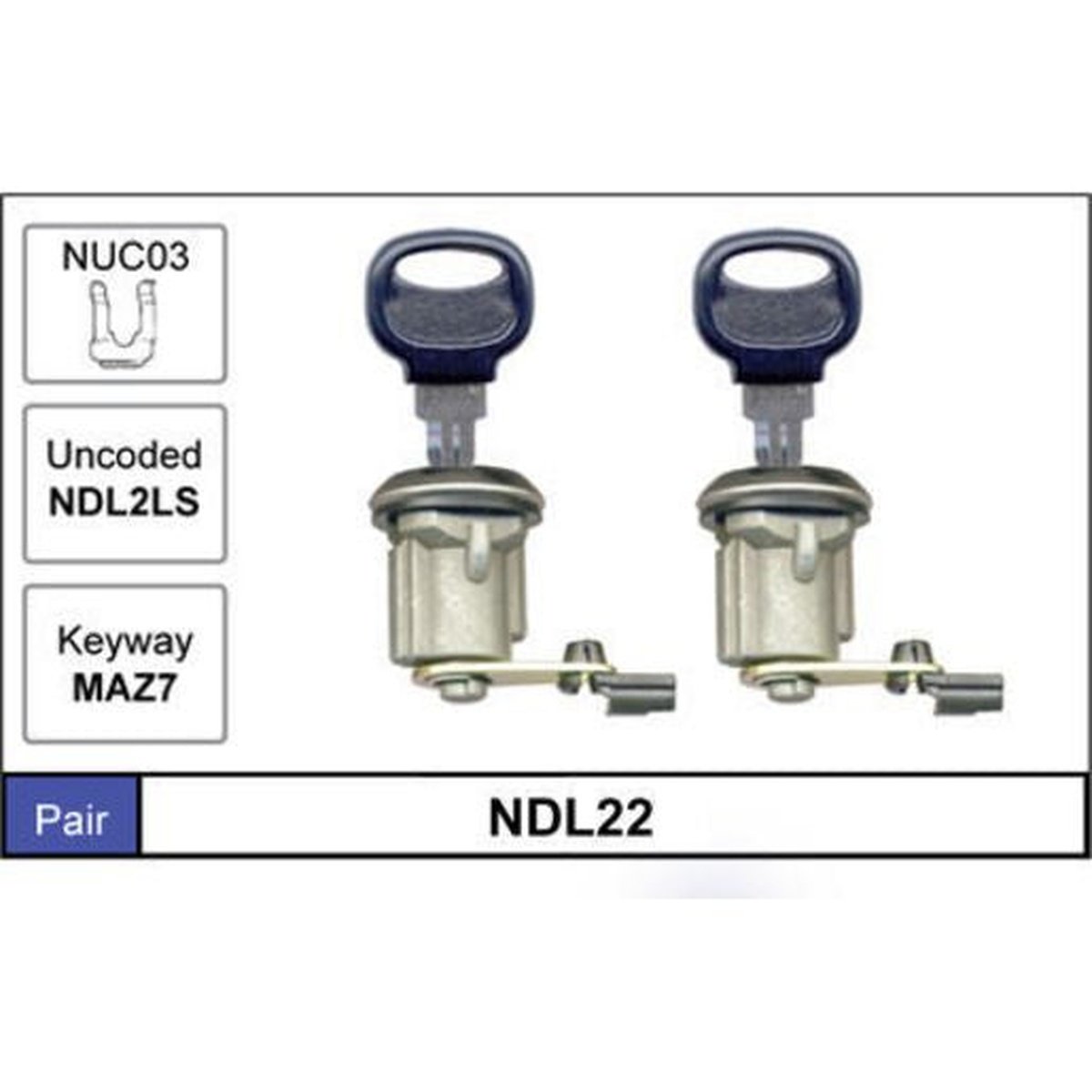 NICE Door Lock Set NDL22