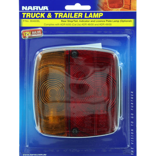 Narva Trailer Light Combination Red/Amber 86460BL