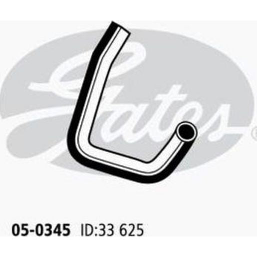 Gates Radiator Hose 05-0345