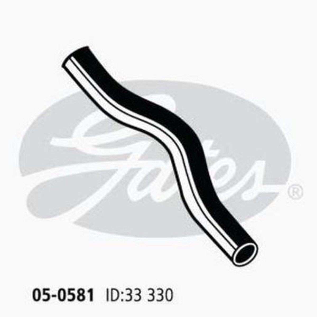 Gates Radiator Hose 05-0581