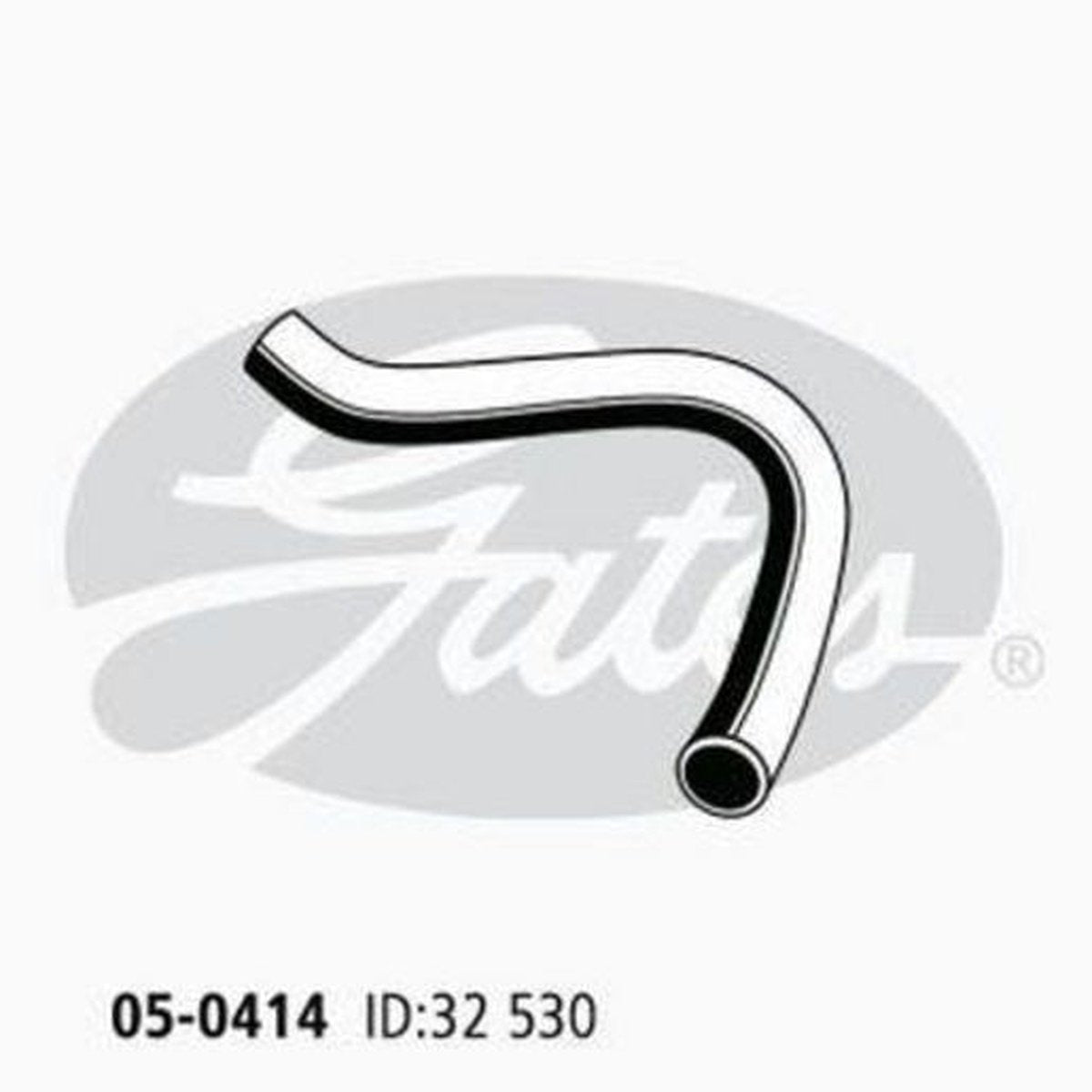 Gates Radiator Hose 05-0414