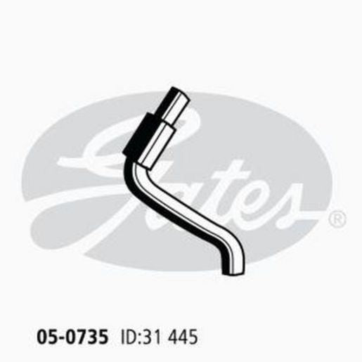 Gates Radiator Hose 05-0735
