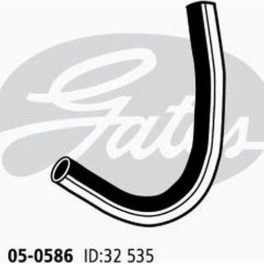 Gates Radiator Hose 05-0586