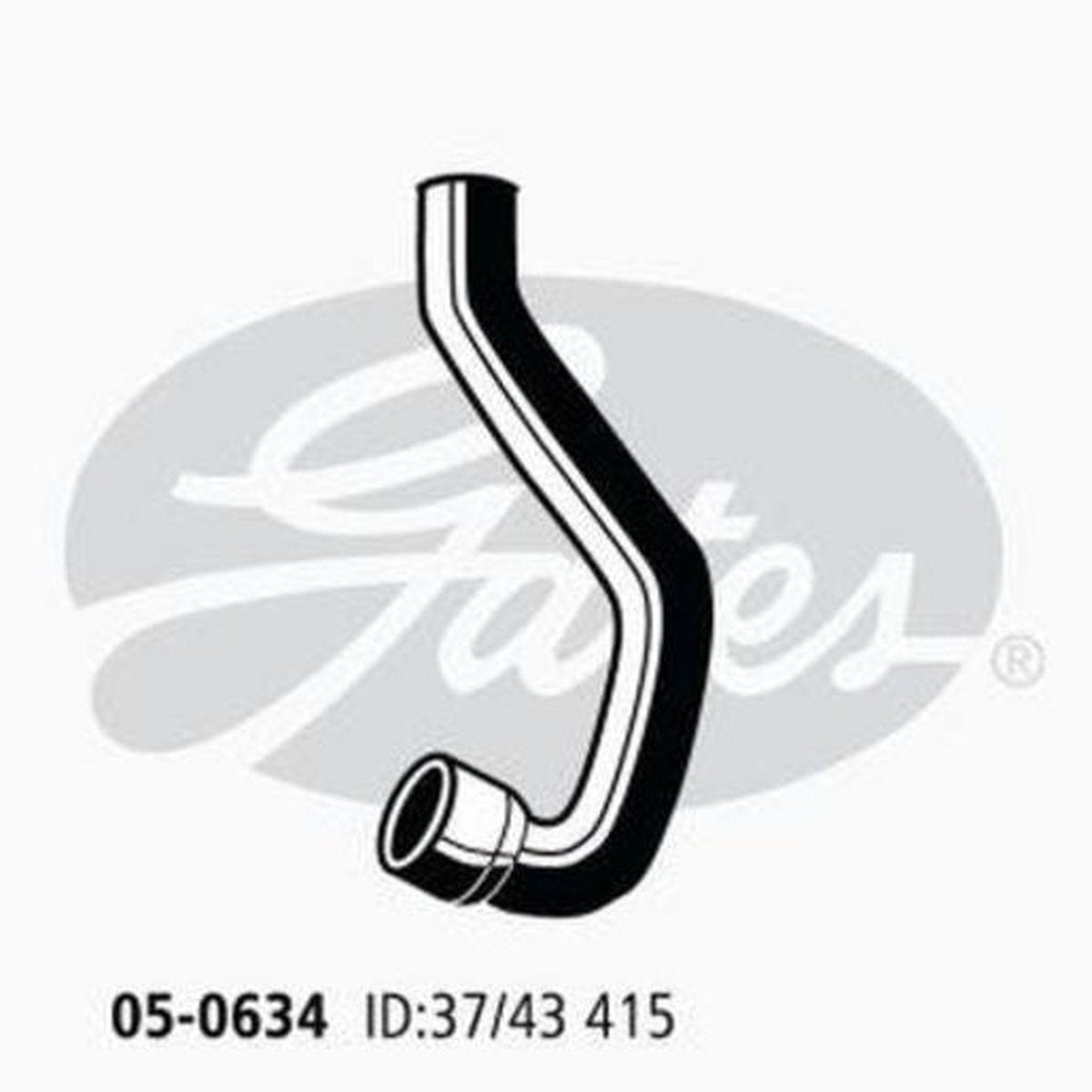 Gates Radiator Hose 05-0634