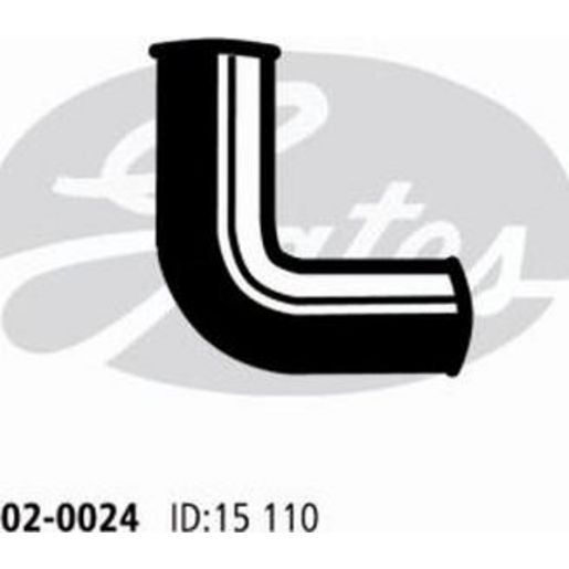 Gates Radiator Hose 02-0024