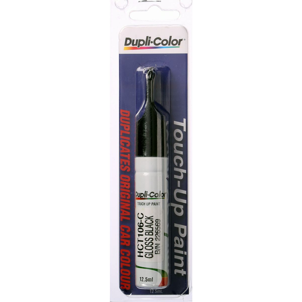 Dupli-Color Touch Up Brush Gloss Black 12.5ml HCT106-C