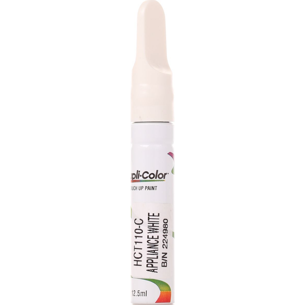 Dupli-Color Touch Up Brush Appliance White 12.5ml HCT110-C