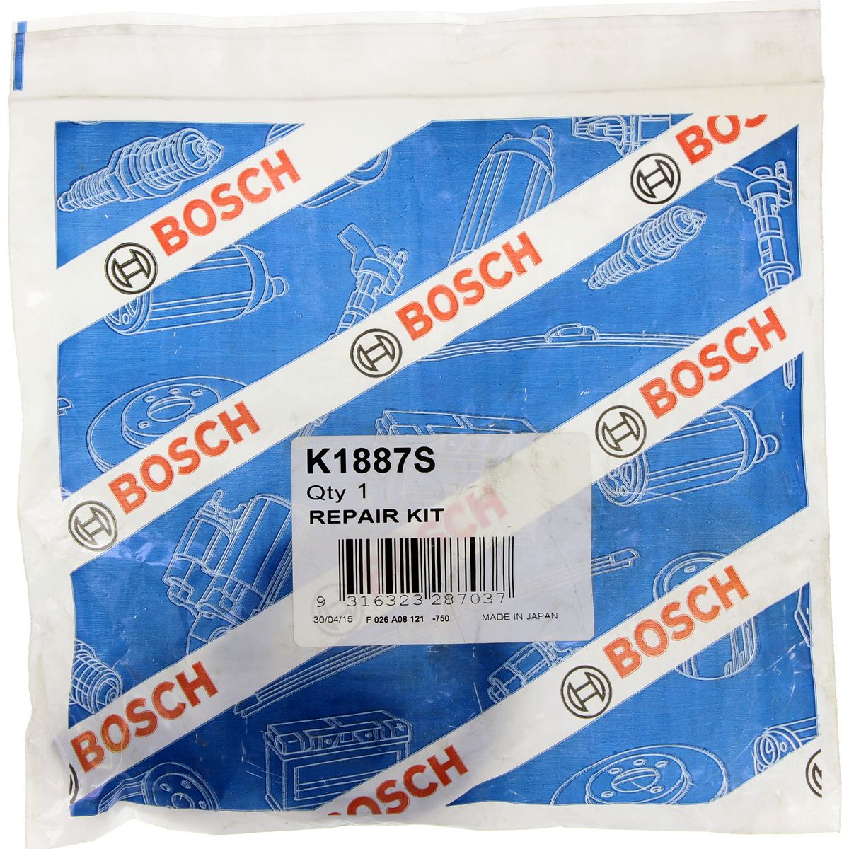 Bosch Brake Caliper Kit K1887S