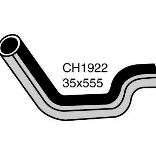 Mackay Top Radiator Hose CH1922