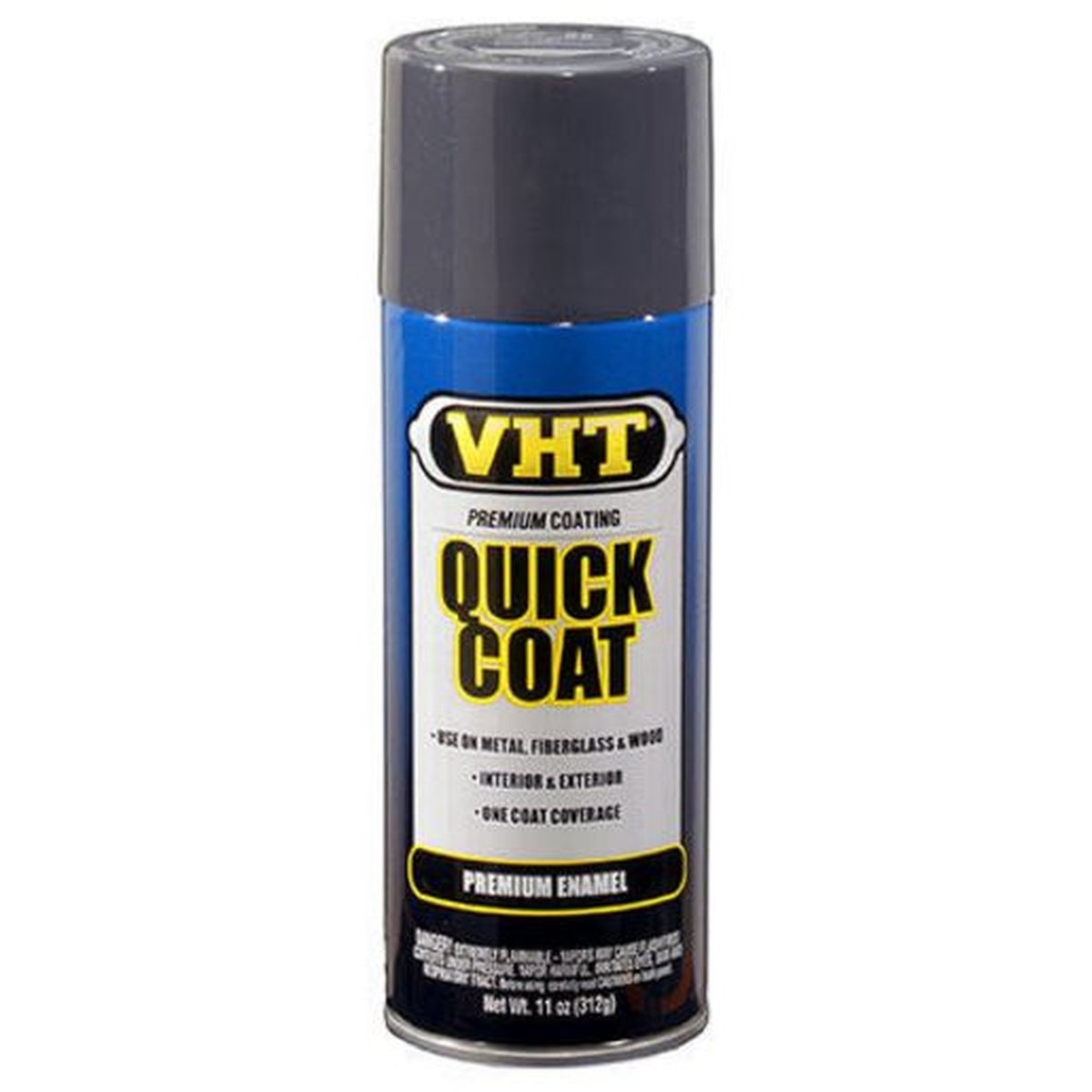 VHT Aerosol Spray Quick Coat Machinery Grey 312g SP513