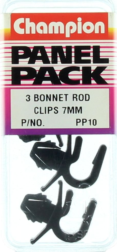 Champion Fasteners Bonnet Rod CLIP 7mm PP10