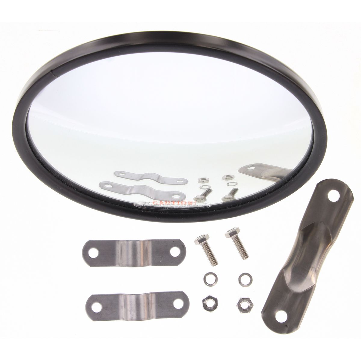 Motogard Wide Angle Stainless Steel Mirror 193mm Round MGWAM2