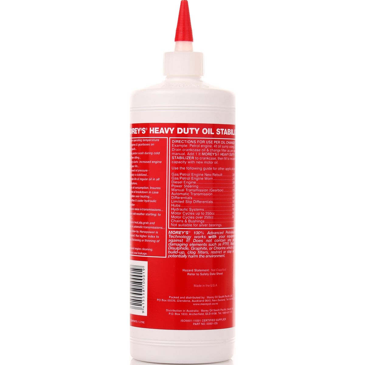 Morey'S Heavy Duty Oil Stabiliser 1L 00001-OS