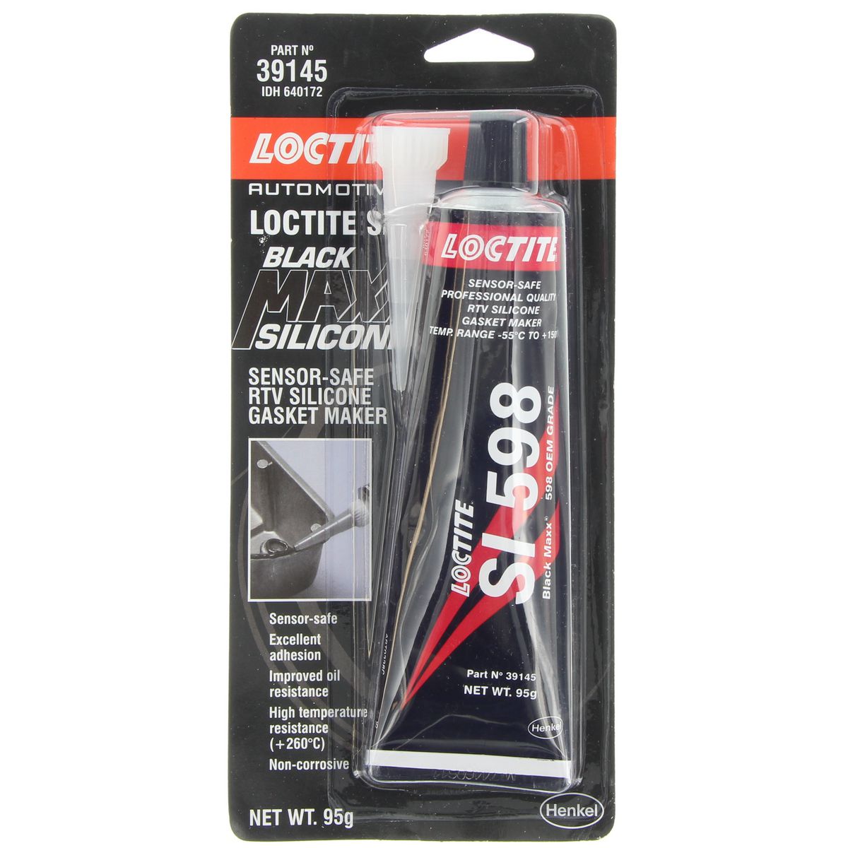 Loctite SI 598 MAXX Black Silicone 95g 39145