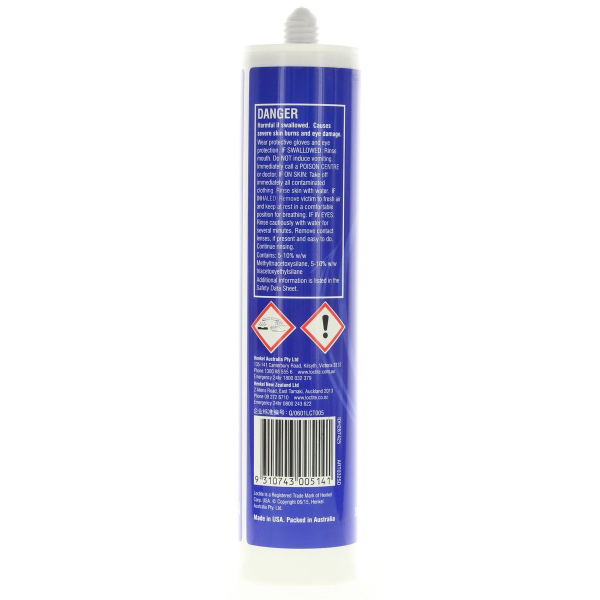Loctite SI 596 Hi-Temp Red RTV Silicone 300ml 34244
