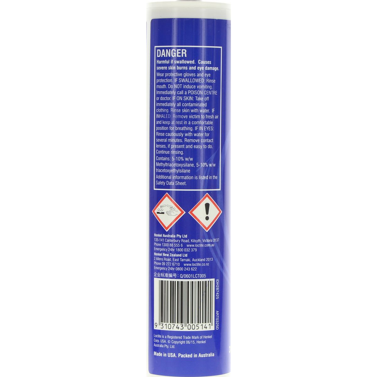 Loctite SI 596 Hi-Temp Red RTV Silicone 300ml 34244