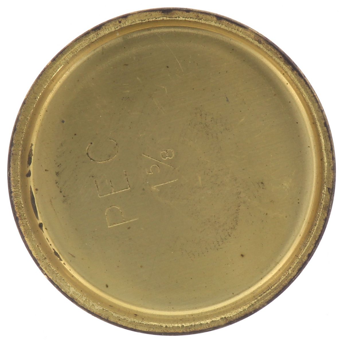 Kelpro Plug-Welch Dome Brass 5/8 RBD058