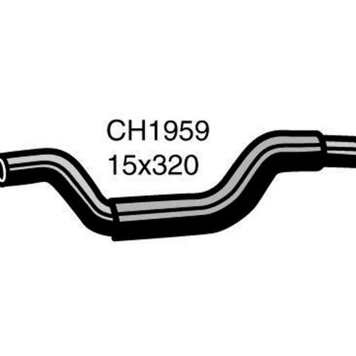 Mackay Heater Hose CH1959