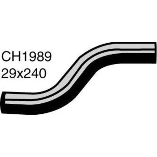 Mackay Top Radiator Hose CH1989
