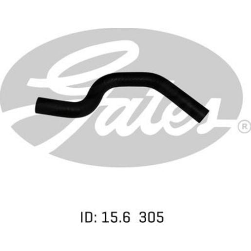 Gates Radiator Hose 02-0124
