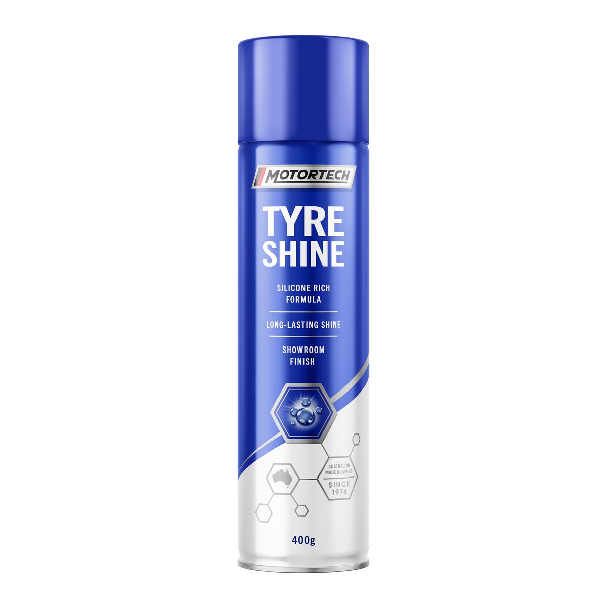 Motortech Aerosol Spray Tyre Shine 400g MT005