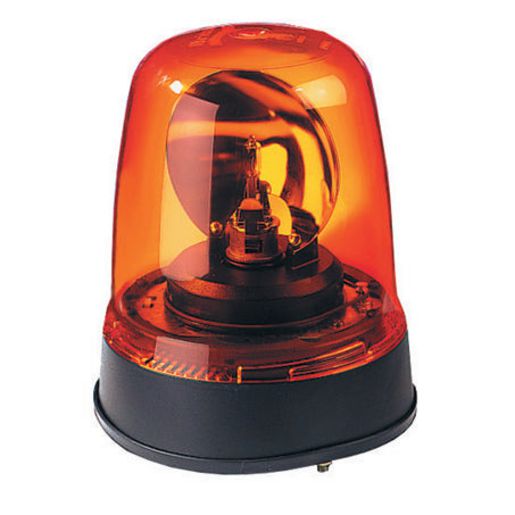 Britax Halogen Beacon Amber 12 Or 24V Permanent Mount 390-00