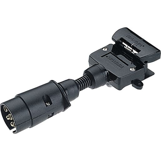 Narva Trailer Plug Adaptor 5 Round To 7 Flat 82240BL