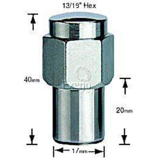 Speco Wheel Nut Set 12x1.25mm 4 Pack WN203