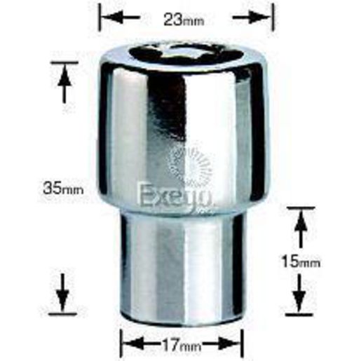 Speco Lock Nut Wheel Set 1/2" 4 Pack WN302